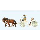 PREISER 30496 Hochzeitskutsche offen. Ferti Massstab: H0