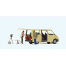 PREISER 33249 Zivile Radarkontrolle. Ford T Massstab: H0