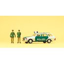 PREISER 33251 Streifenwagen Mercedes W 123 Massstab: H0