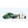 PREISER 33260 Ford Transit. Gartenbau Müll Massstab: H0
