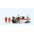 PREISER 33261 VW T 5. BRK Wasserwacht, Orts Massstab: H0