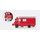 PREISER 35026 Loeschgruppenfahrzeug LF 8. MB 408/29 Massstab: H0