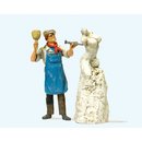 PREISER 44901 Bildhauer, Skulptur Massstab: G