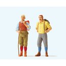 PREISER 44903 stehende Wanderer Massstab: G