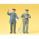 PREISER 45050 Lokfüuehrer und Heizer Massstab: G