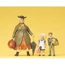 PREISER 45061 Tante Tulli mit Neffe und Nichte Massstab: G
