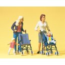 PREISER 45114 Frauen, Kinder, Buggy Massstab: G