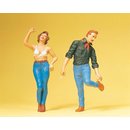 PREISER 45127 Paar in Jeans Massstab: G