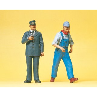 PREISER 45132 US-Bahnpersonal Massstab: G