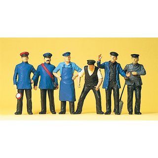 PREISER 45153 Bahnpersonal Massstab: G