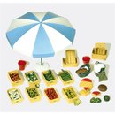 PREISER 45207 Zubehörset Markt Bausatz Massstab: G