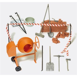 PREISER 45208 Betonmischer. Zubehoer. Bausatz Massstab: G