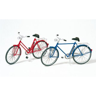 PREISER 45213 Herren- und Damenfahrrad. Bausatz Massstab: G