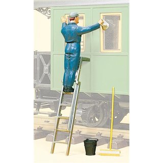 PREISER 45505 Wagenwaescher Massstab: G