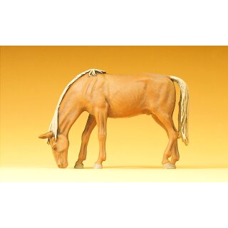 PREISER 47023 Pferd weidend Massstab: 1:25