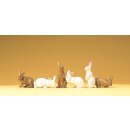 PREISER 47052 6 Kaninchen Massstab: 1:25