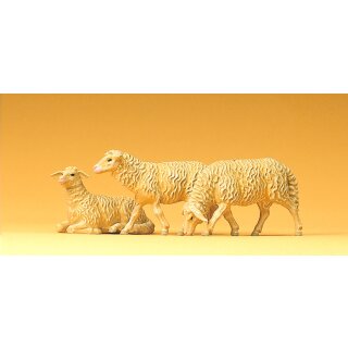 PREISER 47057 3 Schafe Massstab: 1:25