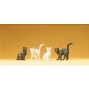 PREISER 47063 4 Katzen Massstab: 1:25