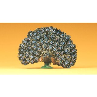 PREISER 47088 Pfau radschlagend Massstab: 1:25
