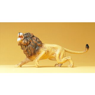 PREISER 47504 Loewe angreifend Massstab: 1:25