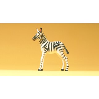 PREISER 47530 Zebrafohlen Massstab: 1:25