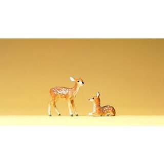 PREISER 47706 2 Rehkitze Massstab: 1:25