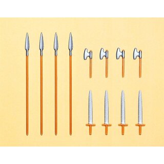 PREISER 50324 Waffenset Gallier Massstab: 1:25