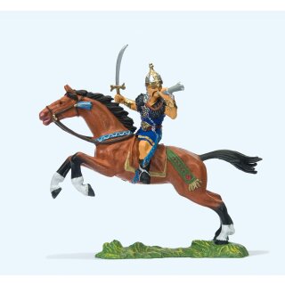 PREISER 50477 Hunne zu Pferd. Schwert und H Massstab: 1:25