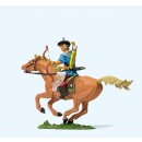 PREISER 50480 Hunne zu Pferd. Pfeil ziehend Massstab: 1:25