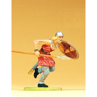 PREISER 50925 Normanne stuermend, mit Speer Massstab: 1:25
