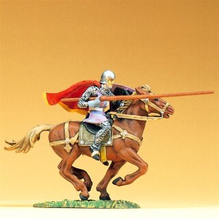 PREISER 50945 Normanne reitend, mit Lanze und grossem Massstab: 1:25
