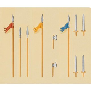 PREISER 50949 Waffenset Normannen Massstab: 1:25