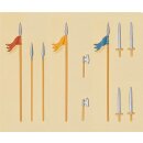 PREISER 50949 Waffenset Normannen Massstab: 1:25