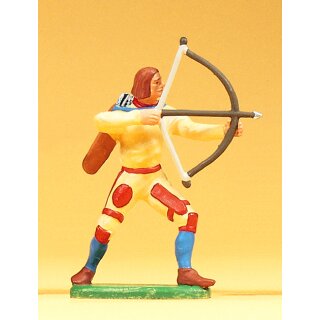 PREISER 51006 Normannischer Bogenschuetze schiessend Massstab: 1:25