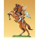 PREISER 51047 Normanne reitend, mit  Schwert Massstab: 1:25