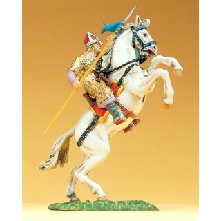 PREISER 51048 Normanne reitend, mit Speer Massstab: 1:25