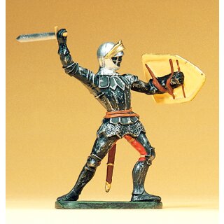 PREISER 52000 Ritter kaempfend, mit Schwert Massstab: 1:25