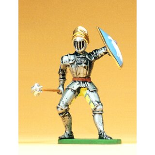 PREISER 52001 Ritter abwehrend, mit Morgenstern Massstab: 1:25
