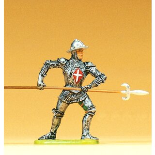 PREISER 52003 Ritter angreifend, mit Spiess Massstab: 1:25