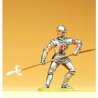 PREISER 52004 Ritter parierend, mit Spiess Massstab: 1:25