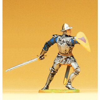 PREISER 52008 Ritter parierend, mit Schwert Massstab: 1:25