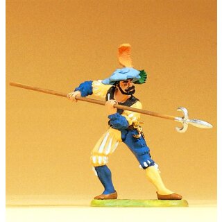 PREISER 52311 Landsknecht mit Spiess Massstab: 1:25