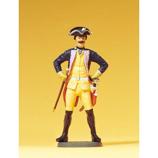 PREISER 54116 Unteroffizier stehend, Musketier Massstab: 1:24