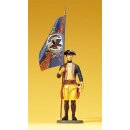 PREISER 54117 Fahnentraeger stehend Massstab: 1:24