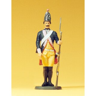 PREISER 54121 Grenadier stehend, Gewehr ab Massstab: 1:24