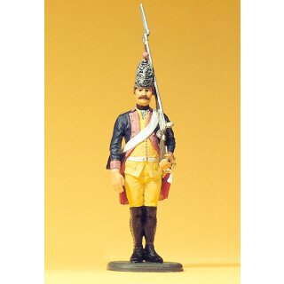 PREISER 54122 Grenadier, Gewehr geschultert Massstab: 1:24