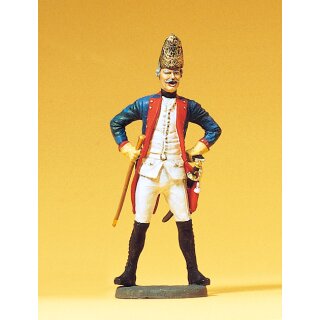 PREISER 54124 Unteroffizier stehend, Fuesilier Massstab: 1:24