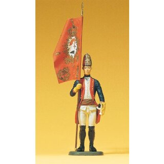 PREISER 54125 Fahnentraeger stehend, Fuesilier Massstab: 1:24