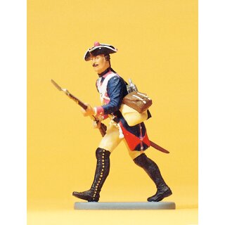PREISER 54135 Musketier stuermend Massstab: 1:24