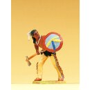 PREISER 54610 Indianer gehend, mit Tomahawk Massstab: 1:25